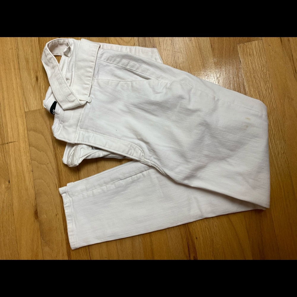 Express white leggings